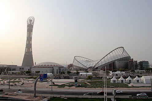 Khalifa Stadium, Qatar FIFA World Cup.